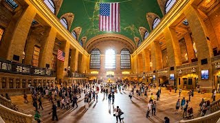 Walking Tour of Grand Central Terminal — New York City 【4K】🇺🇸 [upl. by Idissac362]