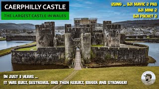 Caerphilly Castle  The Largest in Wales 2nd in Britain [upl. by Gaston]