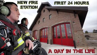 First 24 Hours in a New Fire Station  A Day in the Life [upl. by Viki419]