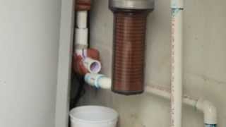 PVC Pipe leak fixing technique [upl. by Essilem]