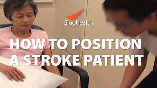 How To Position A Stroke Patient [upl. by Zinck]