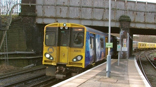 Half an Hour at 216  Birkenhead North Station 1022017  Class 507 508 terminus [upl. by Attenaj725]